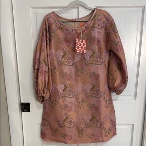 Solelia  Floral Pink Dress